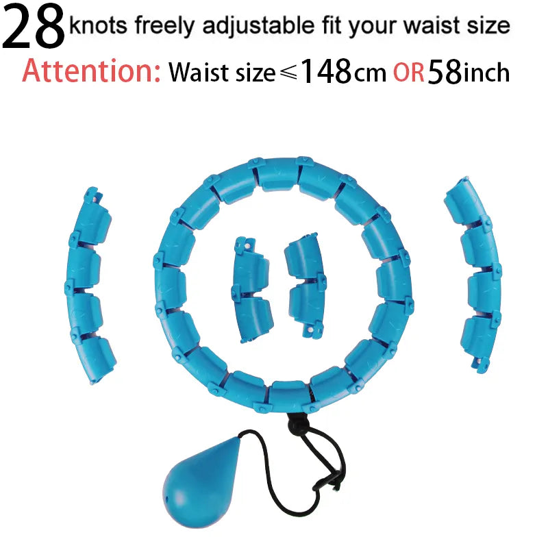 BodyBlitz Twist Hoop