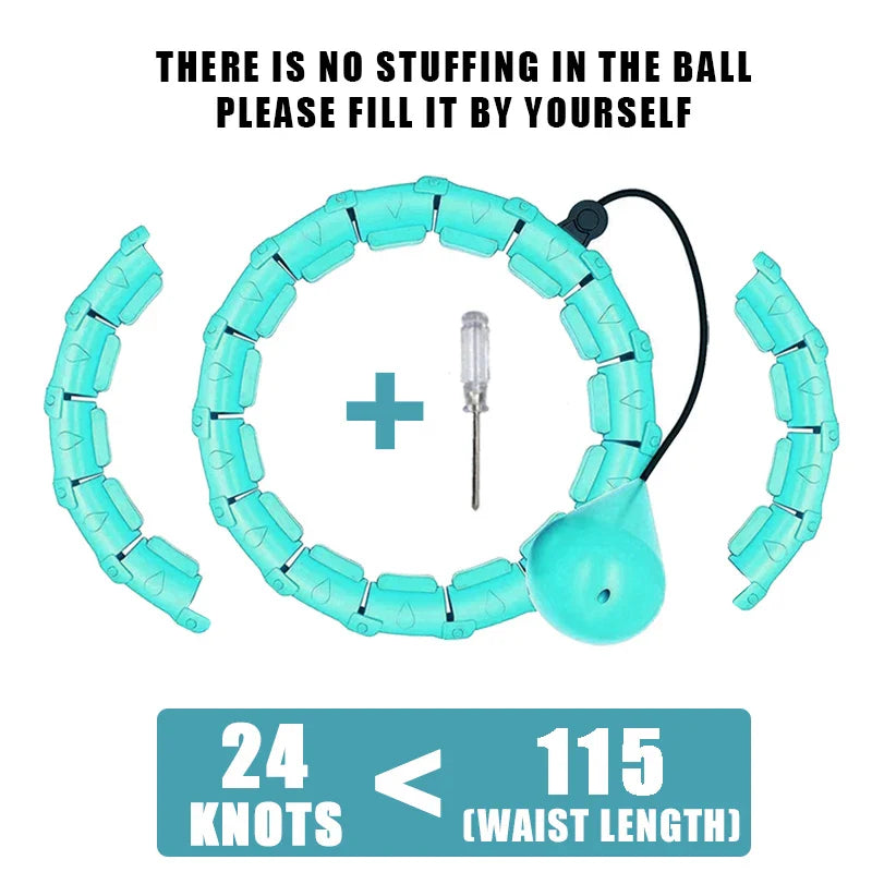 BodyBlitz Twist Hoop